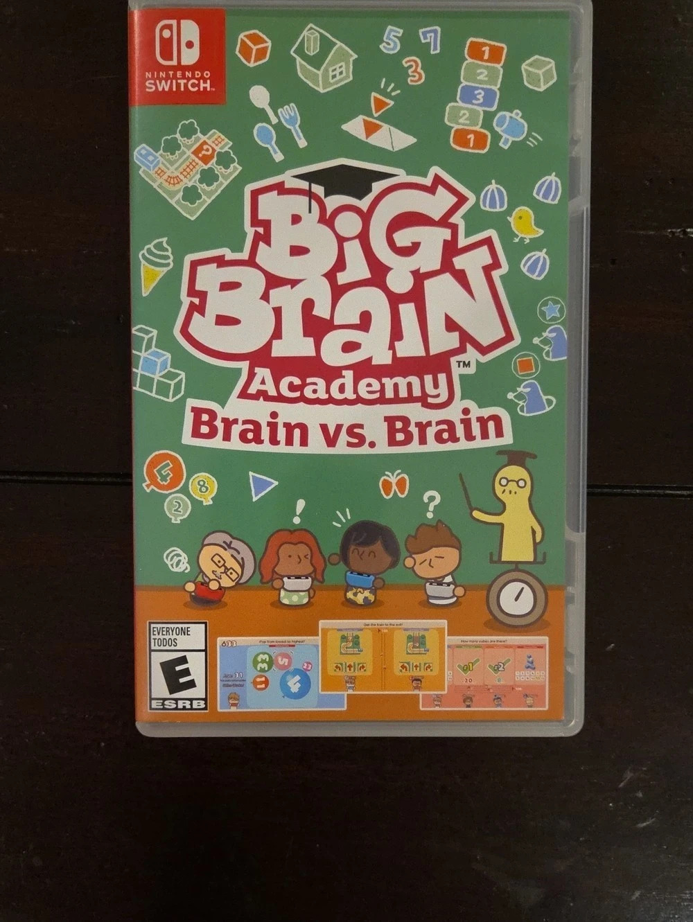 Nintendo Big Brain Academy: Brain vs. Brain Switch Game